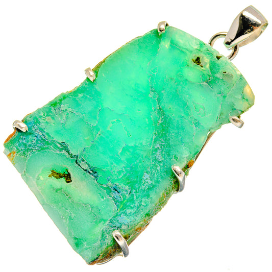 Chrysoprase Pendants handcrafted by Ana Silver Co - PD21258