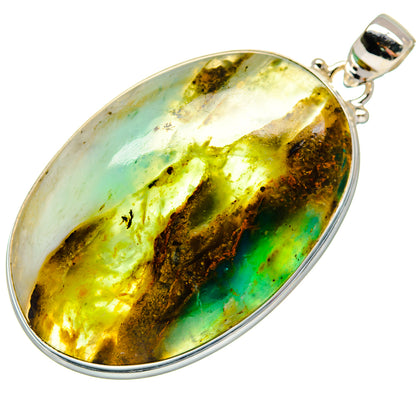 Peruvian Opal Pendants handcrafted by Ana Silver Co - PD21264