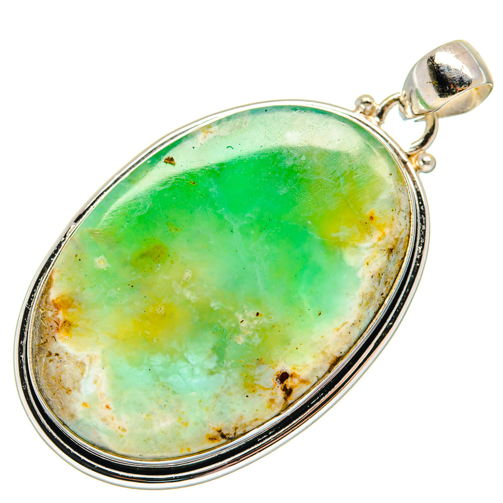 Peruvian Opal Pendants handcrafted by Ana Silver Co - PD21271