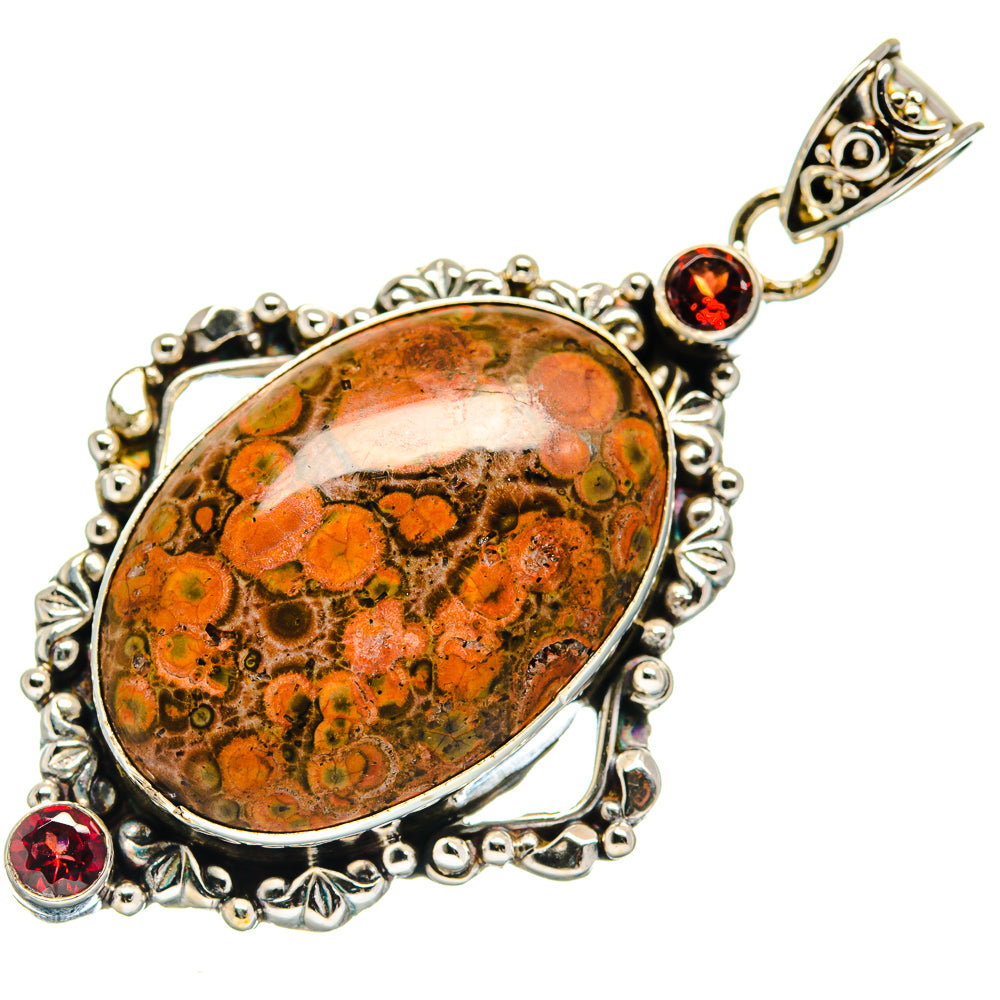 Ocean Jasper Pendants handcrafted by Ana Silver Co - PD21291