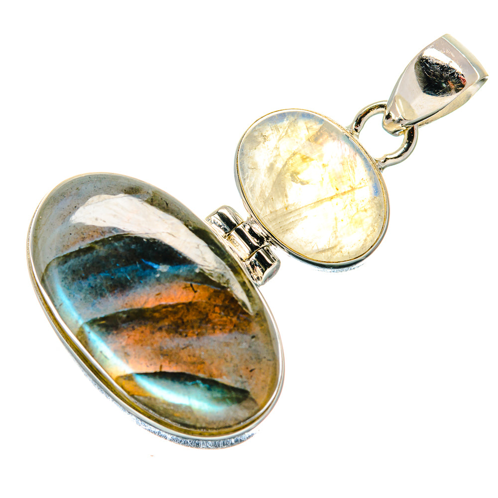 Labradorite Pendants handcrafted by Ana Silver Co - PD21332