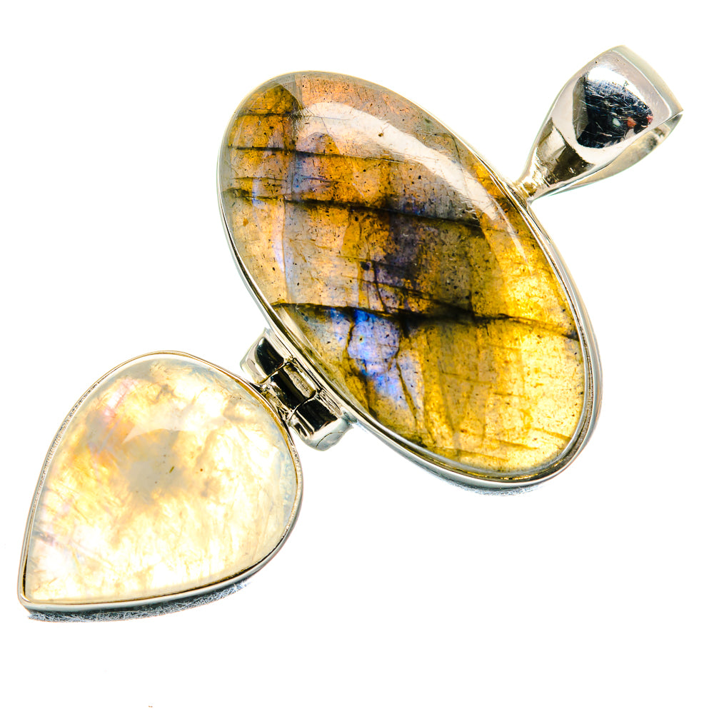 Labradorite Pendants handcrafted by Ana Silver Co - PD21334