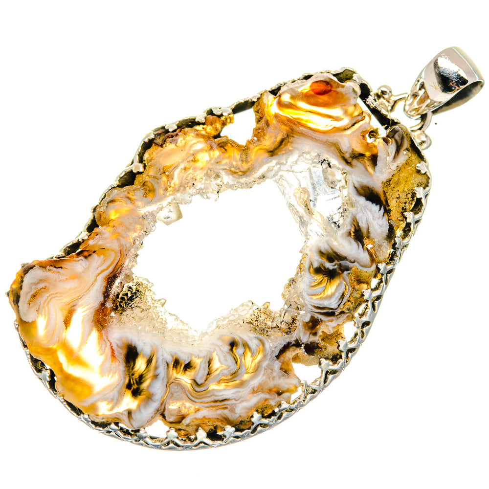 Occo Geode Pendants handcrafted by Ana Silver Co - PD21349