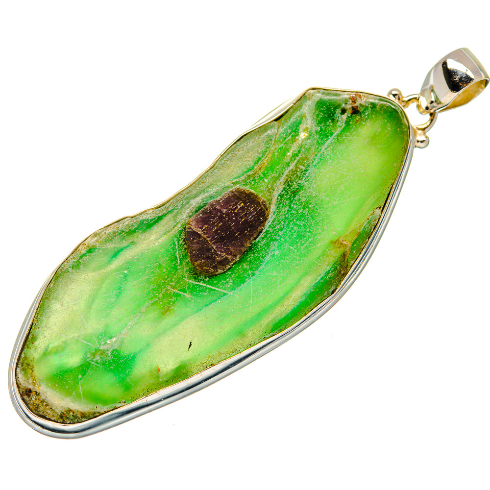 Ruby Fuchsite Pendants handcrafted by Ana Silver Co - PD21354