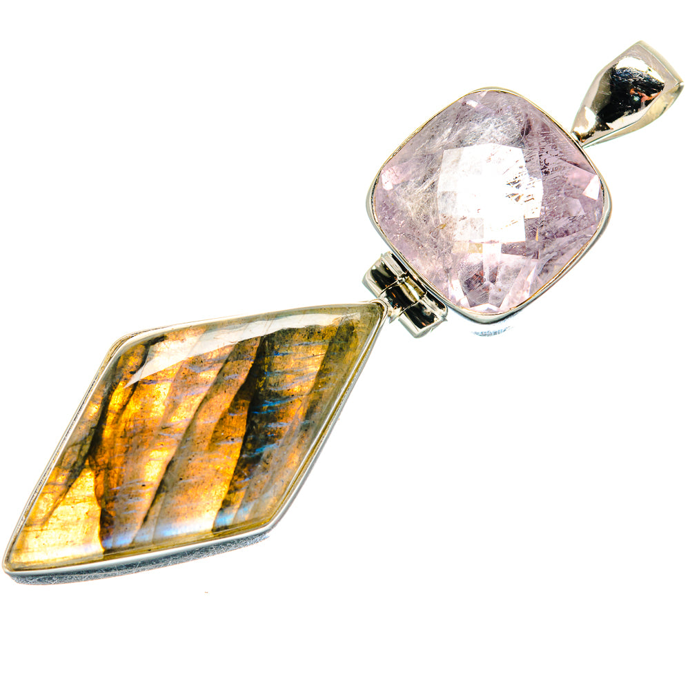 Labradorite Pendants handcrafted by Ana Silver Co - PD21358