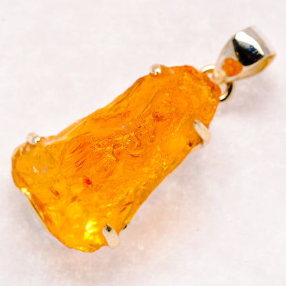 Citrine Pendants handcrafted by Ana Silver Co - PD21375
