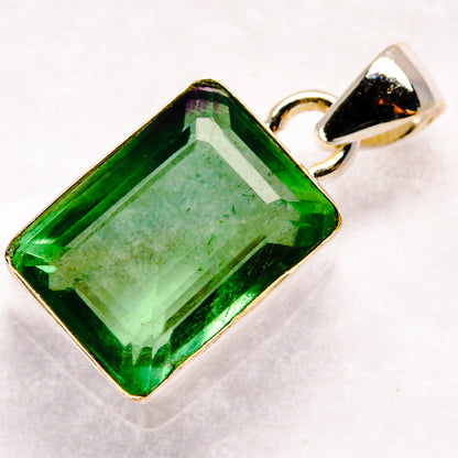 Green Fluorite Pendants handcrafted by Ana Silver Co - PD21386