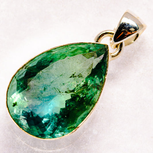Green Fluorite Pendants handcrafted by Ana Silver Co - PD21391