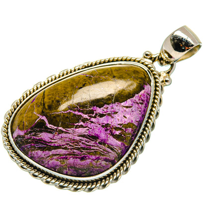 Stichtite Pendants handcrafted by Ana Silver Co - PD21403