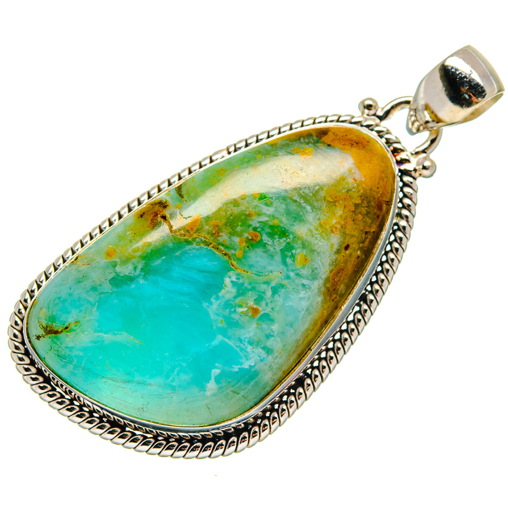 Peruvian Opal Pendants handcrafted by Ana Silver Co - PD21404