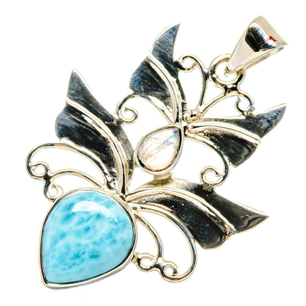 Larimar Pendants handcrafted by Ana Silver Co - PD21415