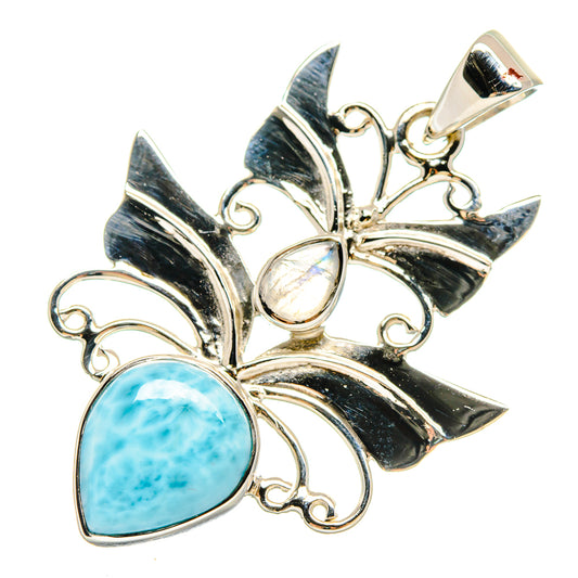 Larimar Pendants handcrafted by Ana Silver Co - PD21415