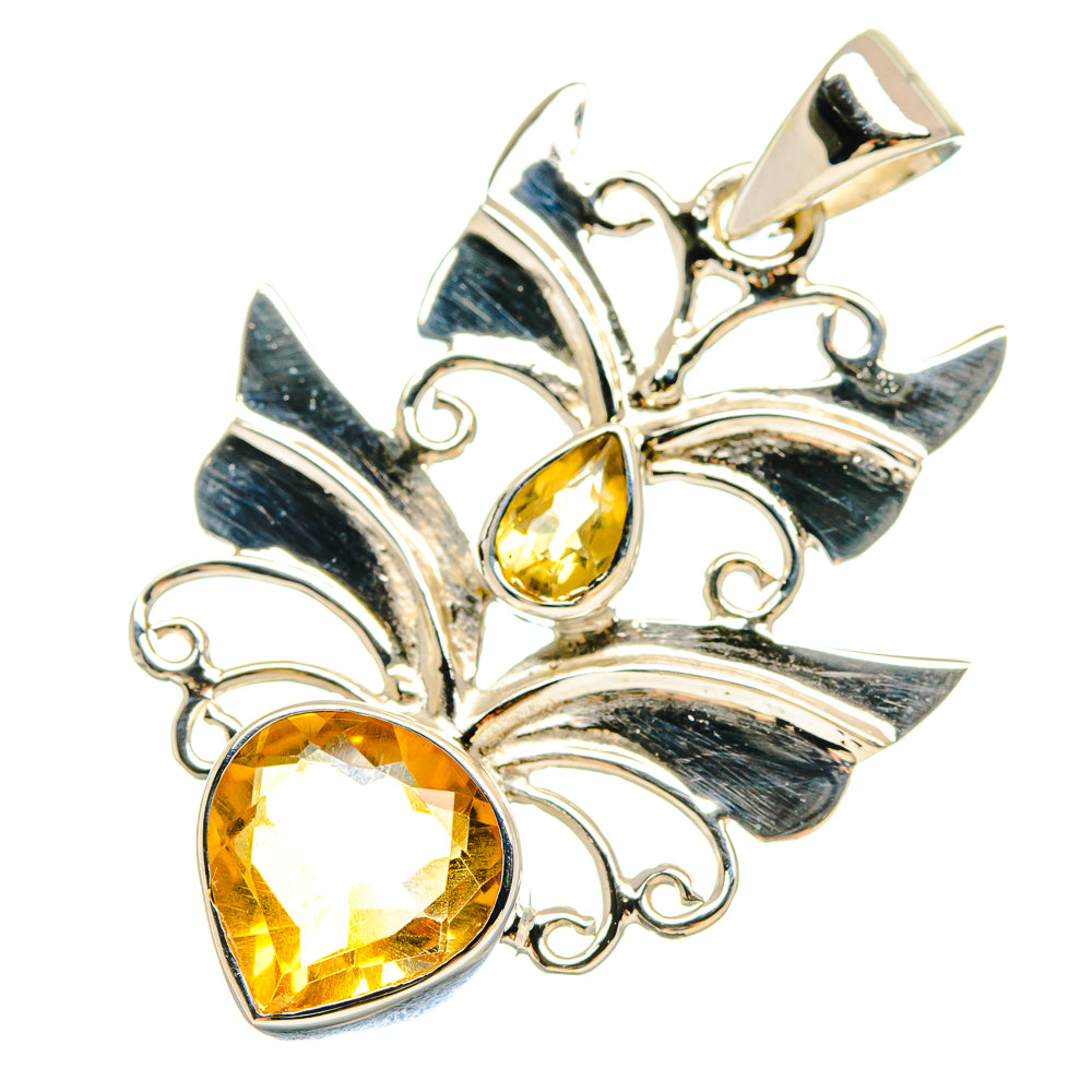CItrine Pendants handcrafted by Ana Silver Co - PD21447