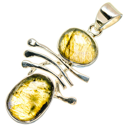 Labradorite Pendants handcrafted by Ana Silver Co - PD21458