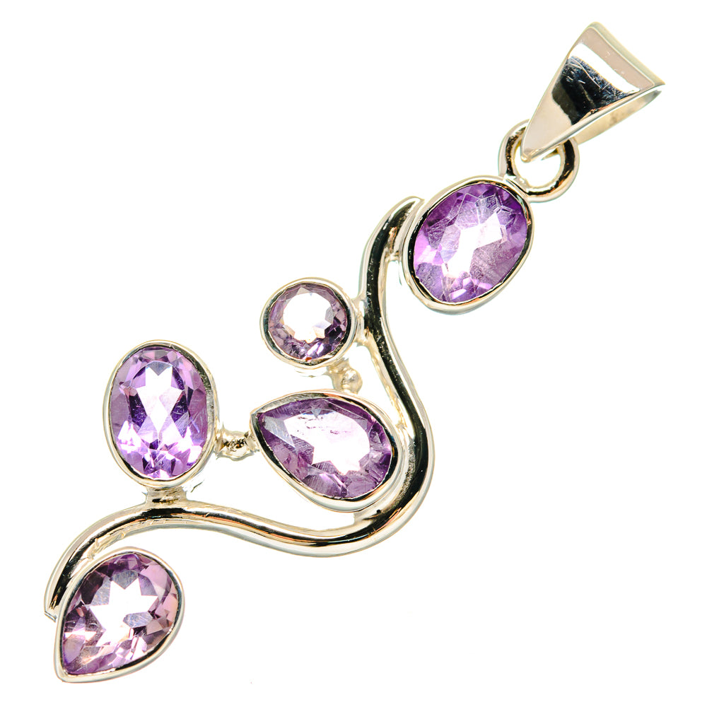 Amethyst Pendants handcrafted by Ana Silver Co - PD21469