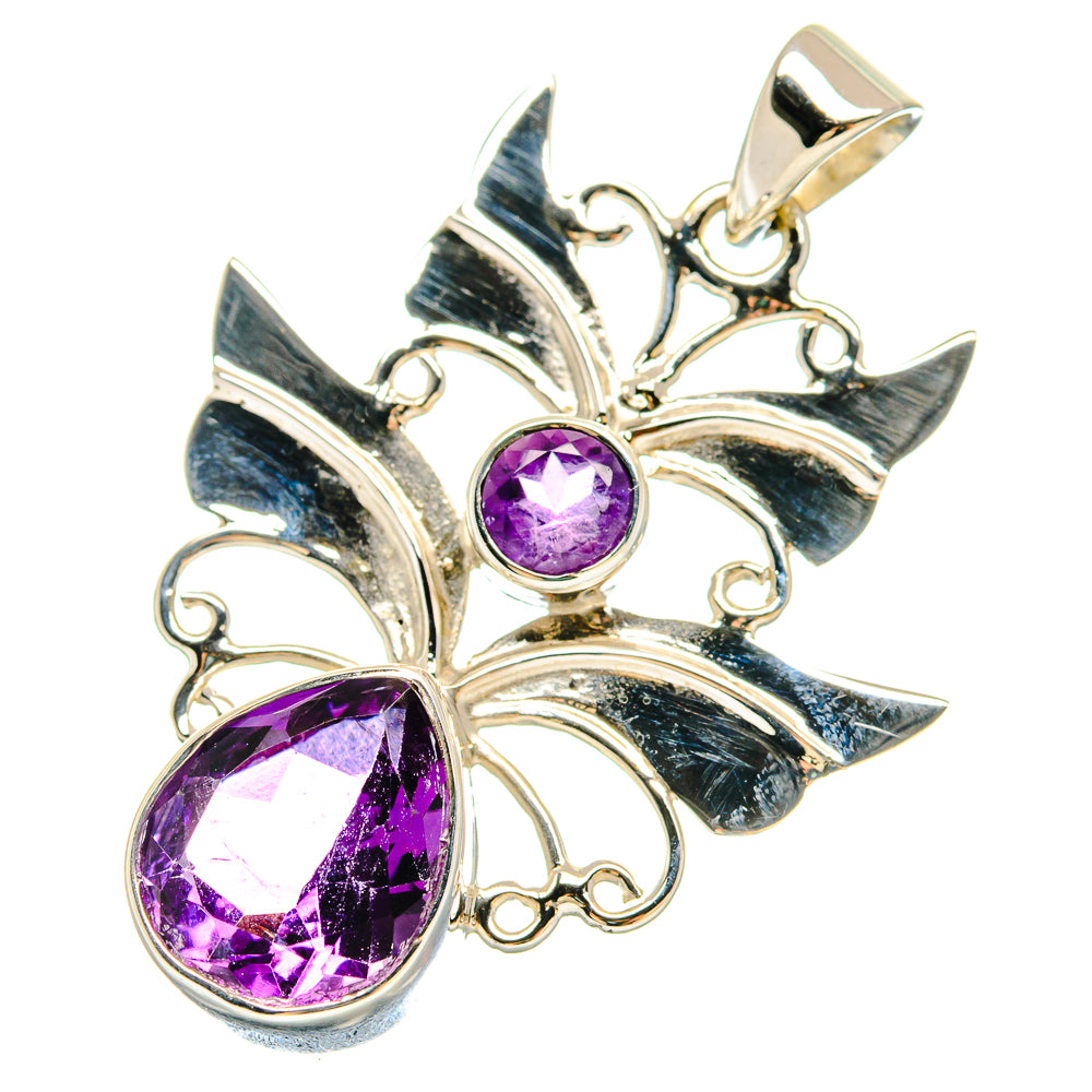 Amethyst Pendants handcrafted by Ana Silver Co - PD21470