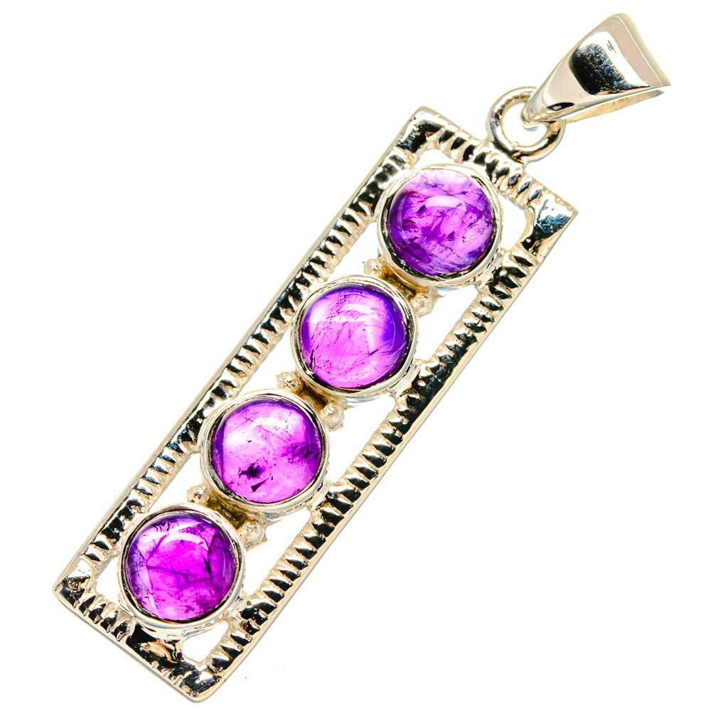 Amethyst Pendants handcrafted by Ana Silver Co - PD21471