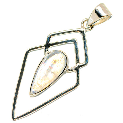 Rainbow Moonstone Pendants handcrafted by Ana Silver Co - PD21474