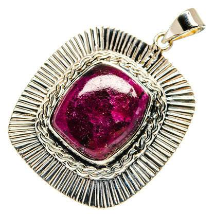Ruby Pendants handcrafted by Ana Silver Co - PD21482