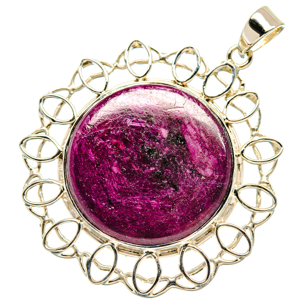 Ruby Pendants handcrafted by Ana Silver Co - PD21483