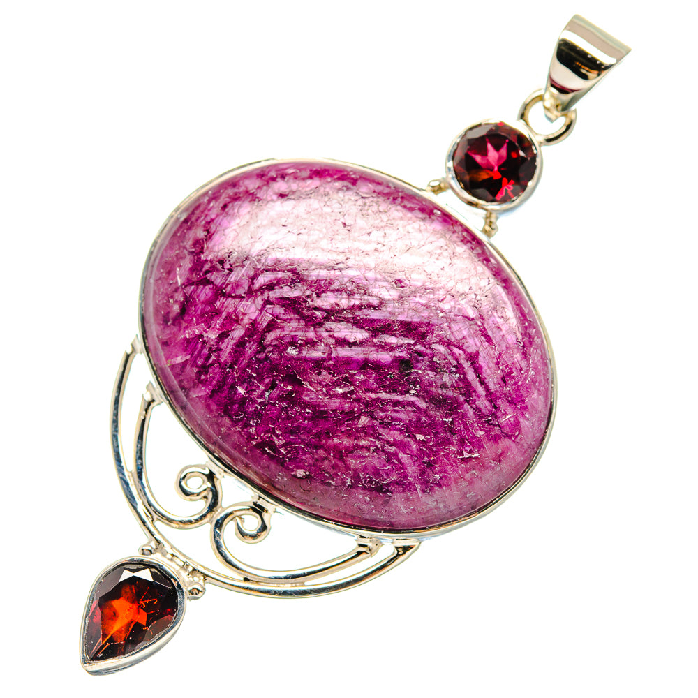Ruby Pendants handcrafted by Ana Silver Co - PD21485