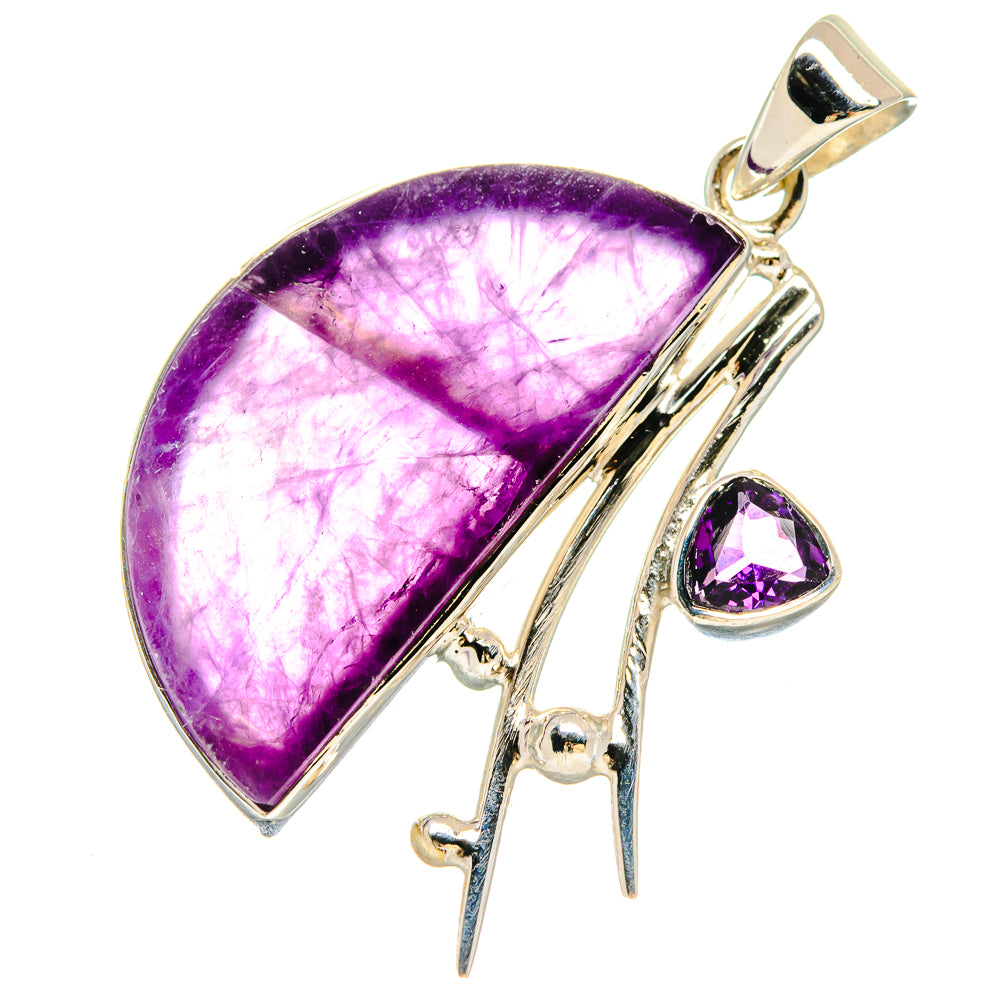 Amethyst Pendants handcrafted by Ana Silver Co - PD21487