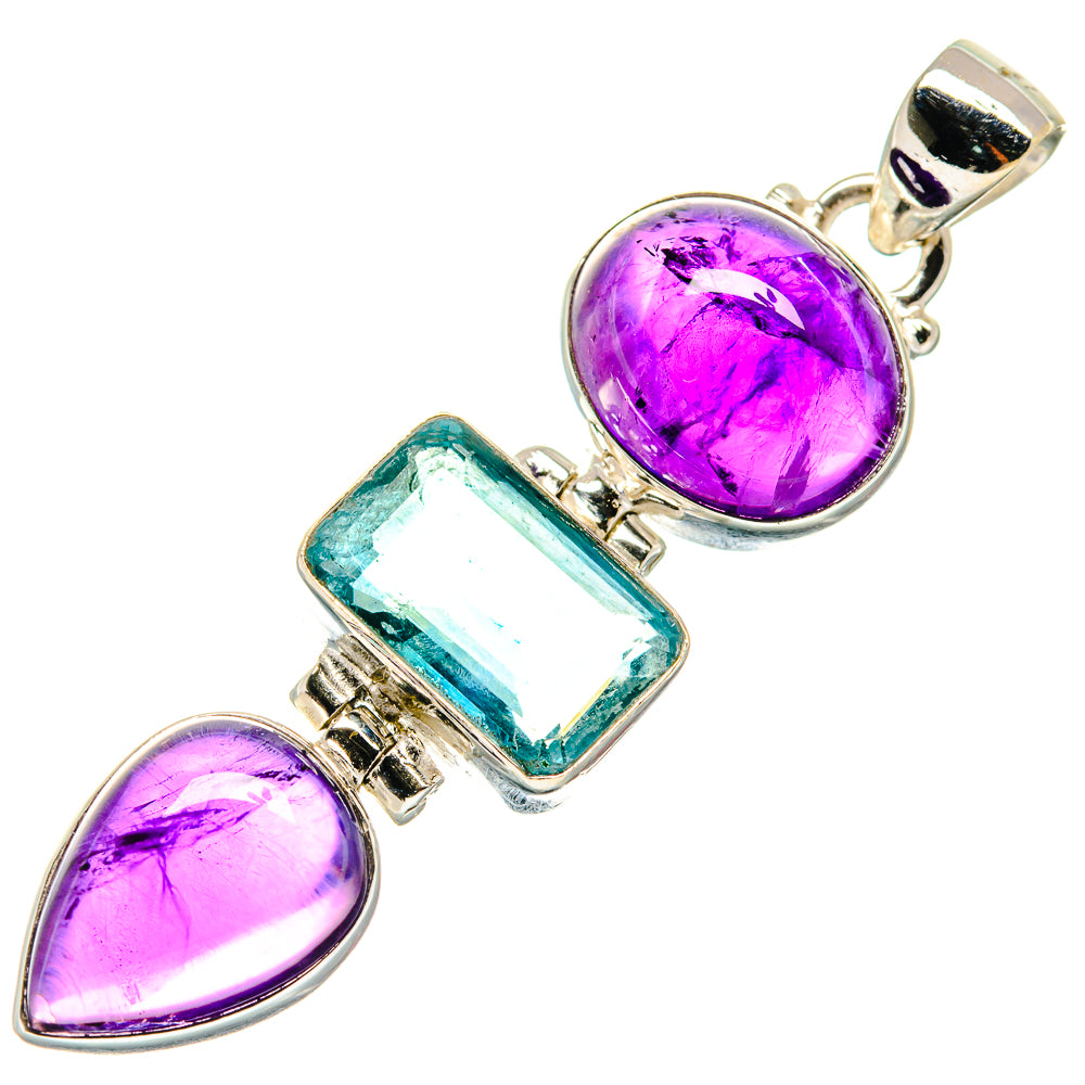 Fluorite Pendants handcrafted by Ana Silver Co - PD21502