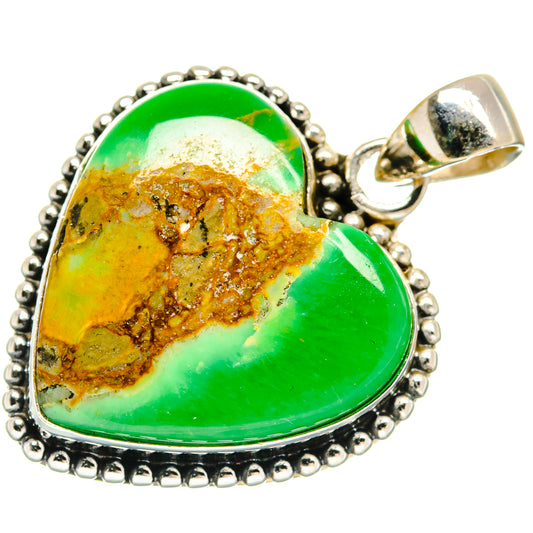 Variscite Pendants handcrafted by Ana Silver Co - PD21518