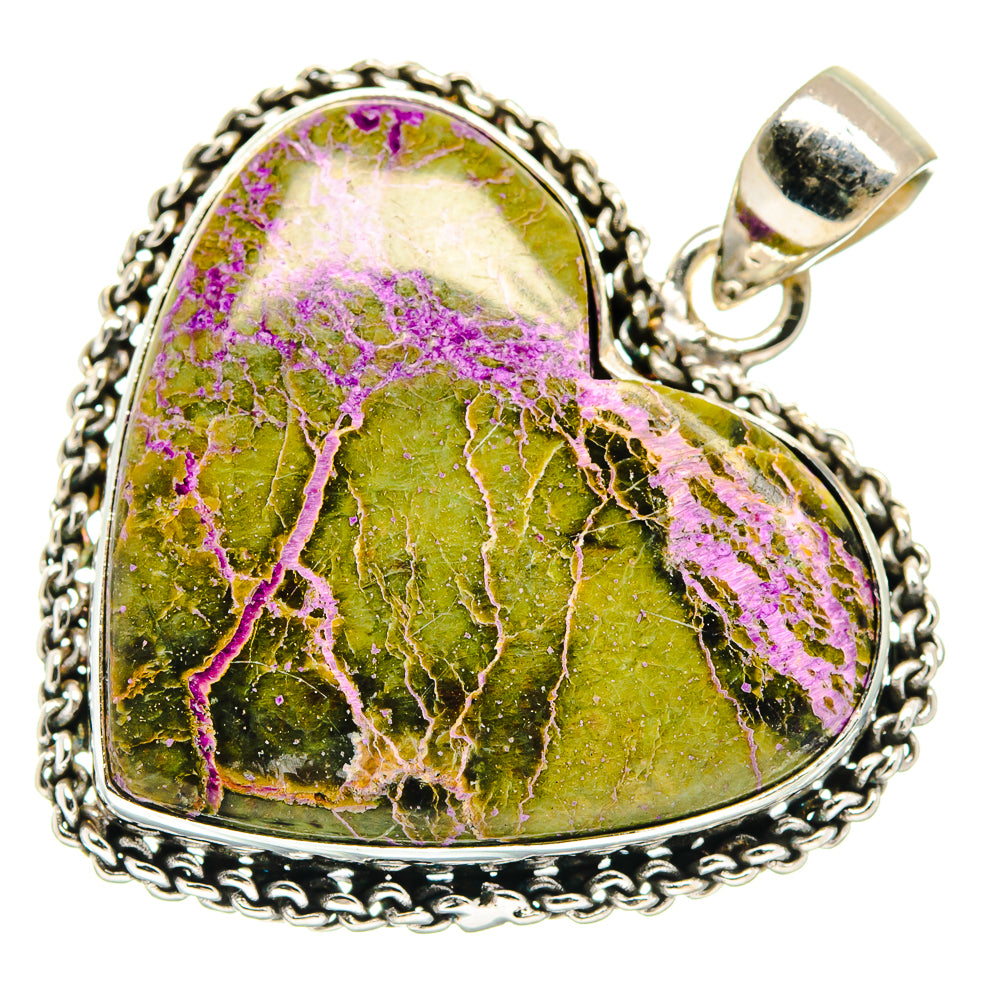 Stichtite Pendants handcrafted by Ana Silver Co - PD21542