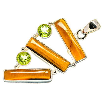Tiger Eye Pendants handcrafted by Ana Silver Co - PD21548
