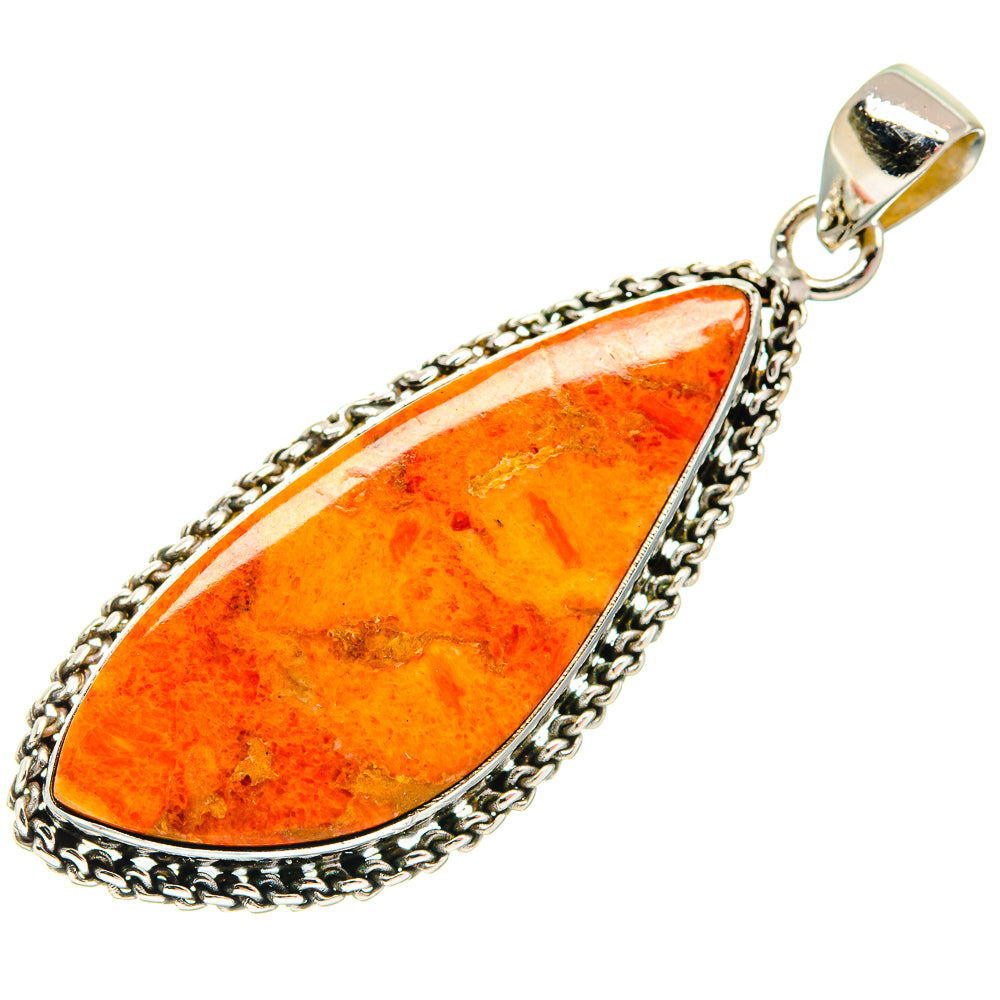 Sponge Coral Pendants handcrafted by Ana Silver Co - PD21555