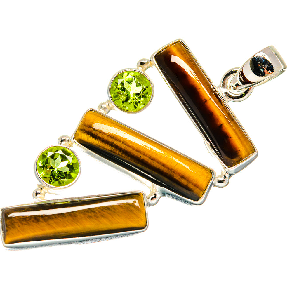 Tiger Eye Pendants handcrafted by Ana Silver Co - PD21557