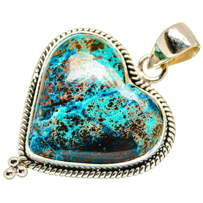 Shattuckite Pendants handcrafted by Ana Silver Co - PD21558
