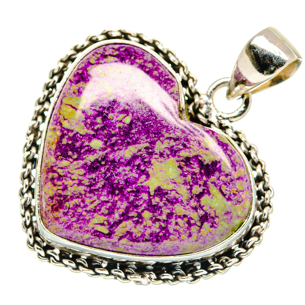 Stichtite Pendants handcrafted by Ana Silver Co - PD21568