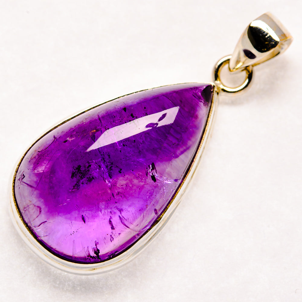 Amethyst Pendants handcrafted by Ana Silver Co - PD21575