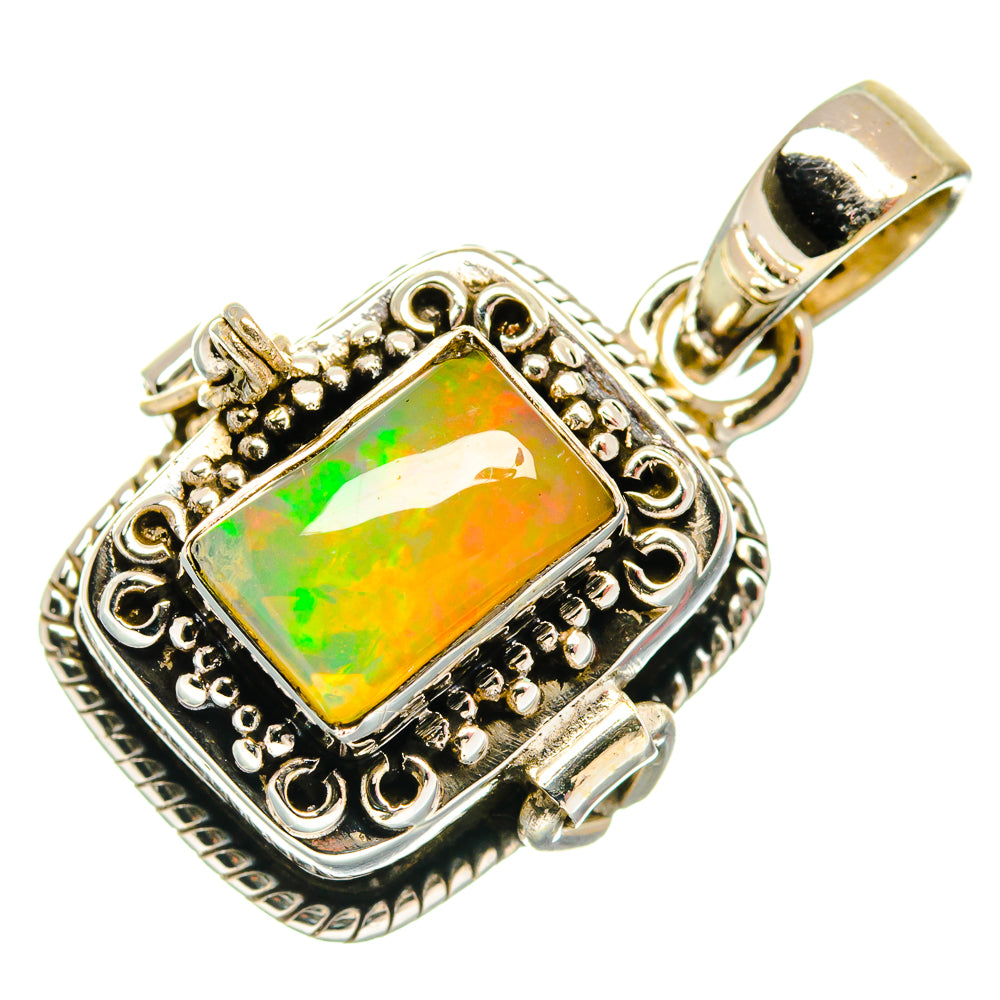 Ethiopian Opal Pendants handcrafted by Ana Silver Co - PD21593