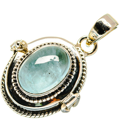 Aquamarine Pendants handcrafted by Ana Silver Co - PD21595