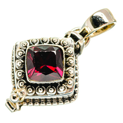 Garnet Pendants handcrafted by Ana Silver Co - PD21607
