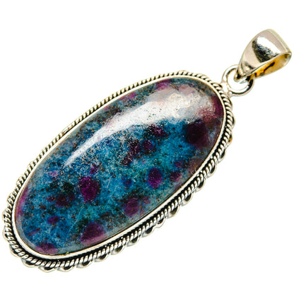 Ruby Fuchsite Pendants handcrafted by Ana Silver Co - PD21620