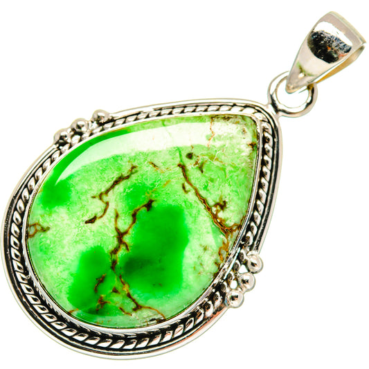Variscite Pendants handcrafted by Ana Silver Co - PD21624