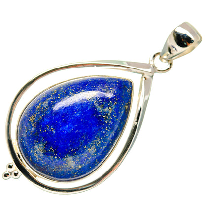 Lapis Lazuli Pendants handcrafted by Ana Silver Co - PD21653