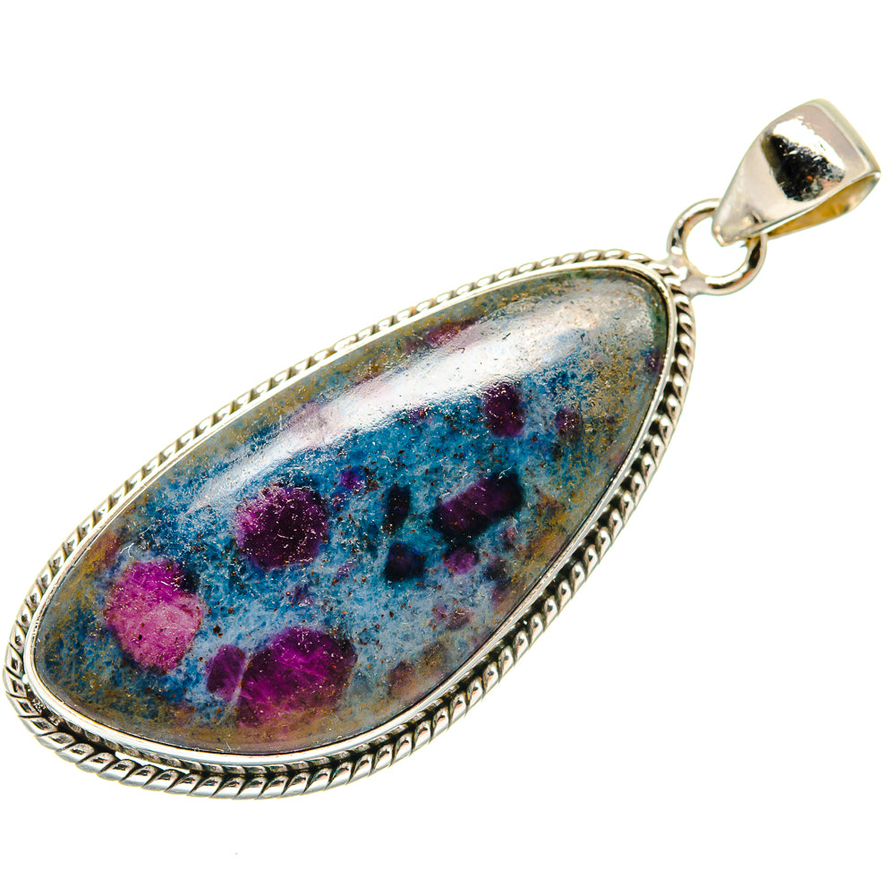 Ruby Fuchsite Pendants handcrafted by Ana Silver Co - PD21663