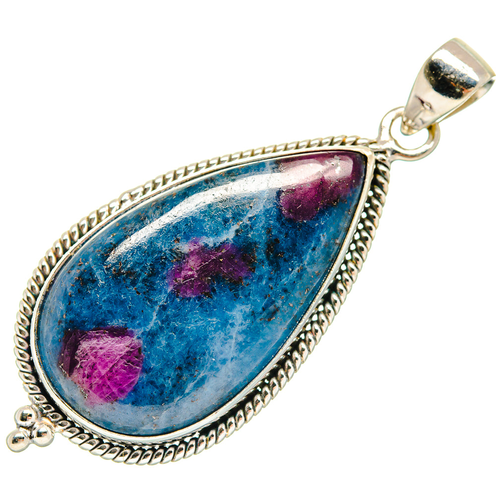 Ruby Fuchsite Pendants handcrafted by Ana Silver Co - PD21677