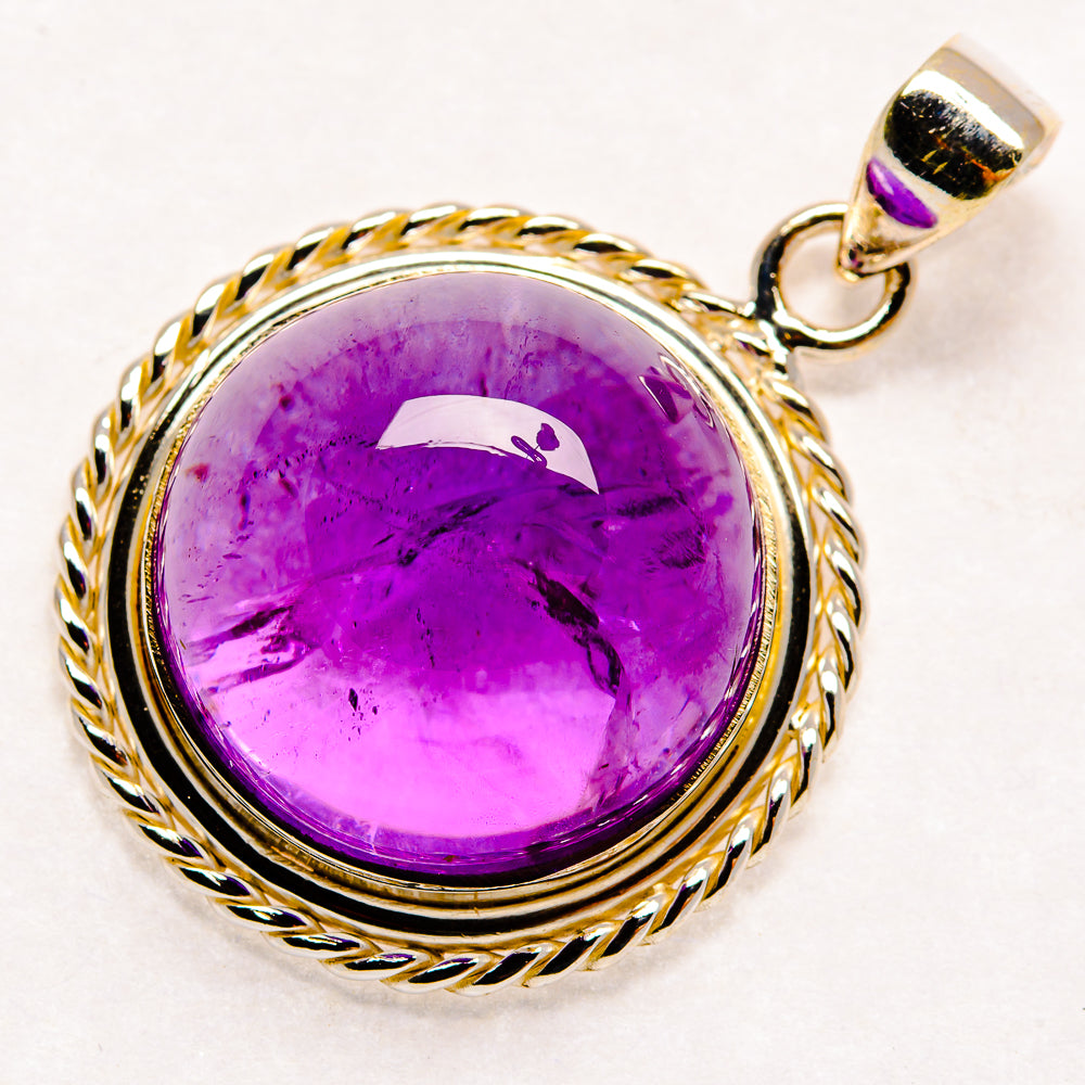Amethyst Pendants handcrafted by Ana Silver Co - PD21688 - Photo 2