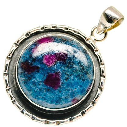 Ruby Fuchsite Pendants handcrafted by Ana Silver Co - PD21715