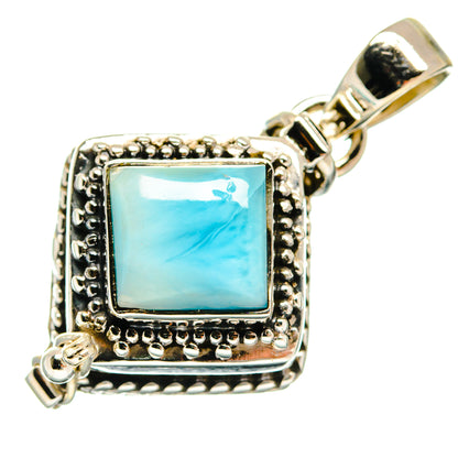 Larimar Pendants handcrafted by Ana Silver Co - PD21721 - Photo 2