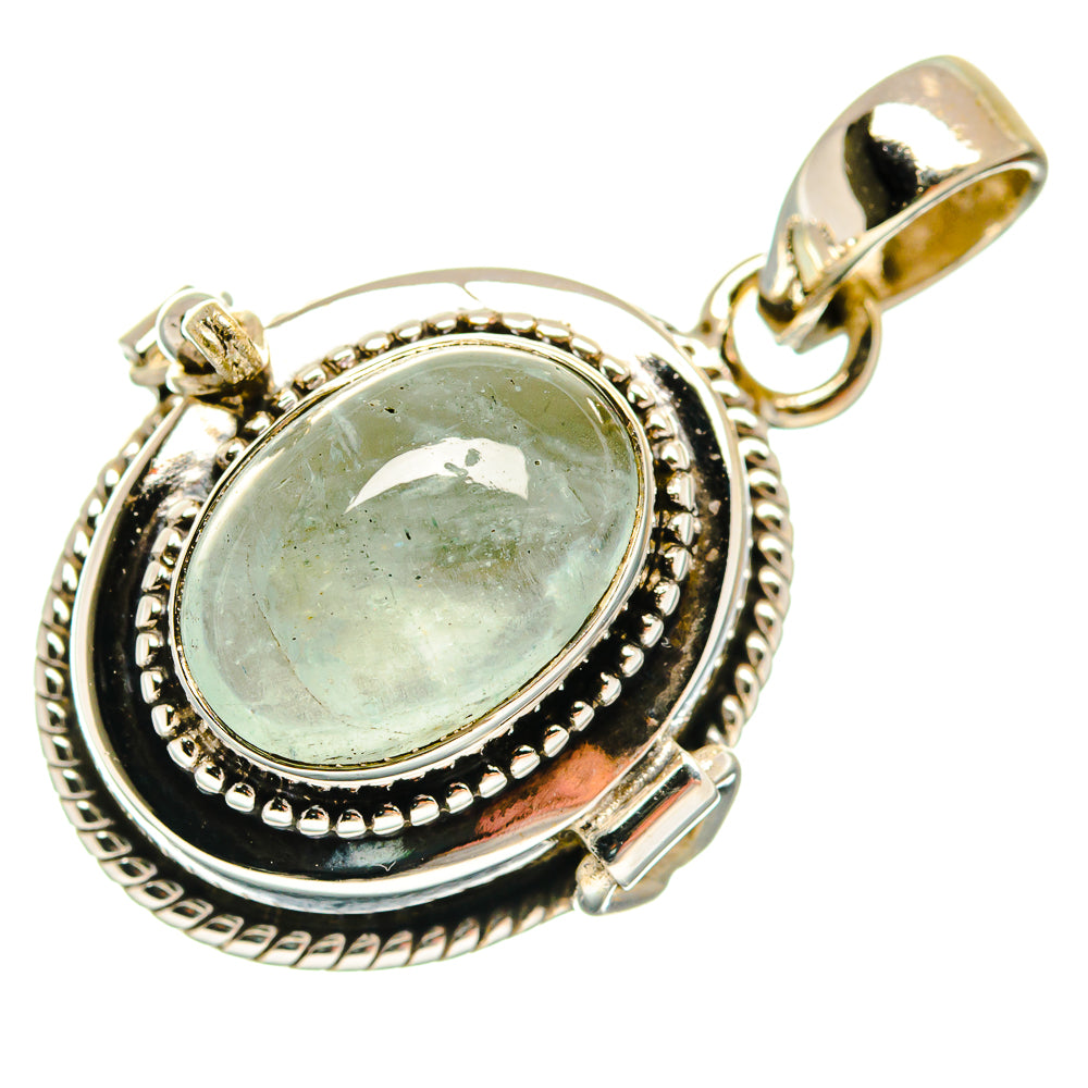 Aquamarine Pendants handcrafted by Ana Silver Co - PD21724