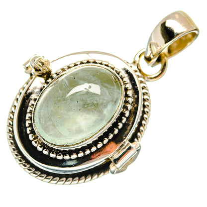 Aquamarine Pendants handcrafted by Ana Silver Co - PD21724