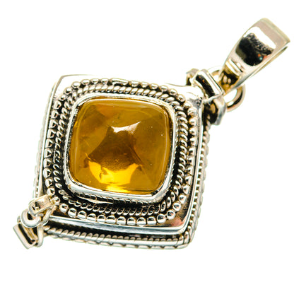 Citrine Pendants handcrafted by Ana Silver Co - PD21731 - Photo 2