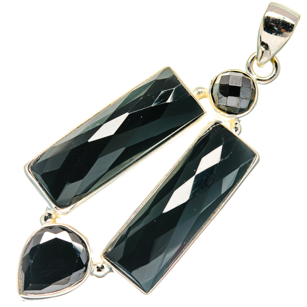 Black Onyx Pendants handcrafted by Ana Silver Co - PD21750 - Photo 2